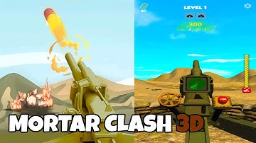 Mortar Clash 3D Battle Games GAMEPLAY | Matchingham Games