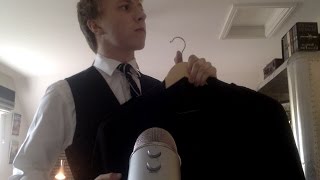 ASMR English Gentlemen's Suit Fitting (Soft Spoken and Whispered) Personal Attention screenshot 5