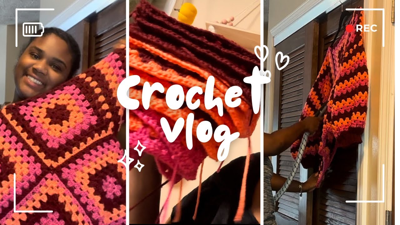 CAN I CROCHET A SWEATER IN 24 HOURS | CROCHET VLOG🧶 - YouTube