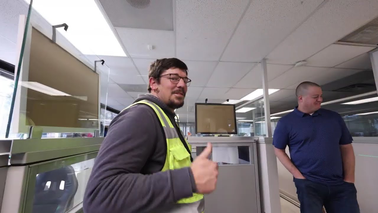 Maxson Office Expansion (EURO-WALL) Multi-slide & Pivot Door Install!