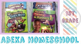 Homeschool Abeka Science History Health Community Helpers