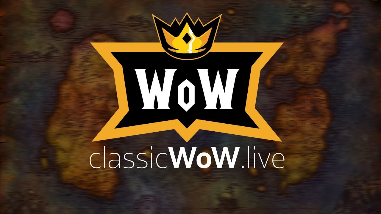 ClassicWoW.Live Announcement gaming logo