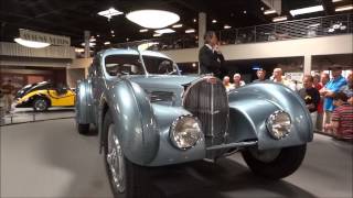 World's Most Valuable Car, the 1936 Bugatti Type 57SC Atlantic, at The Mullin Automotive Museum Net Worth
