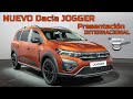 NUEVO Dacia JOGGER | PRESENTACIÓN INTERNACIONAL | El vehículo de 7 plazas más Barato & Amplio
