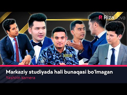 Yashirin kamera - Markaziy studiyada hali bunaqasi bo'lmagan