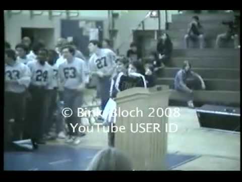 Sandra Bullock Washington Lee High School Cheerleader 1981