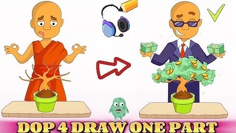 Dop 4: Draw One Part Full Puzzle Gameplay Level 421-500 All Answer Walkthrough