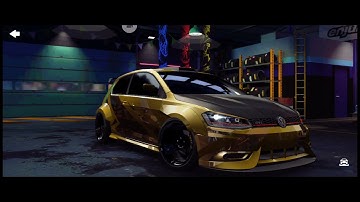 NFS No Limits | Volkswagen Golf GTI Full Upgrade | Need For Speed No Limits | NFSNL | Blackridge