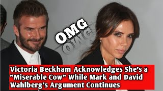 Victoria Beckham Acknowledges She's a 