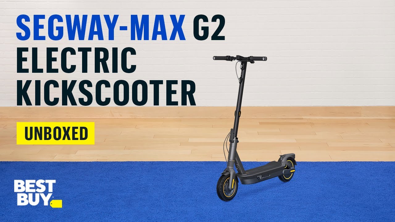 Segway-Max G2 Electric KickScooter — from Best Buy 