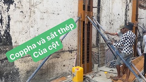 Coppha và cốt thép của cột - Kho Tư liệu Xây dựng