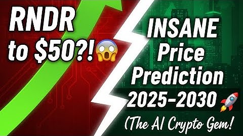Render (RNDR) Price Prediction 2025–2030 | Why Render Could Explode in the Next Bull Run 🚀