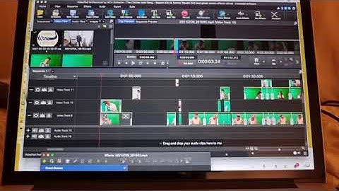 How to activate the Chroma Key Greenscreen FX using Videopad by NCH Software! By Tommy Tappah Part 4