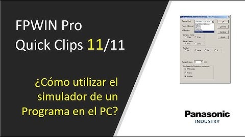 #11 FPWIN Pro7: ¿Cómo utilizar el simulador de un Programa en el PC?
