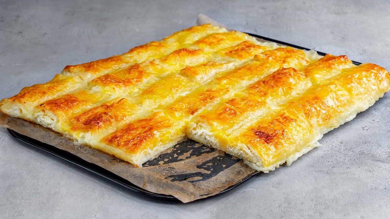 Pite izdašno punjene sirom - Samo nekoliko minuta za pripremu ...