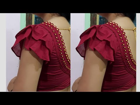 Very beautiful new letest sleeve blouse design cutting and stitching - Kriti fashion designer