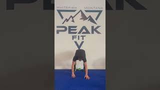 Inchworm push-up to jump squat
