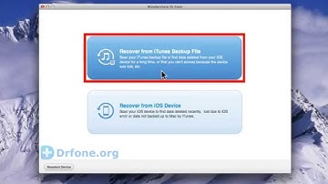 Dr.Fone for iPod Touch 5G: How to Recover iPod Touch 5G Data Notes from iTunes Backup(Mac)