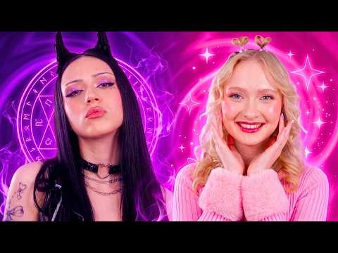 🖤🎀 ALT GIRL vs SOFT GIRL! | Cool Student Hacks! ✨