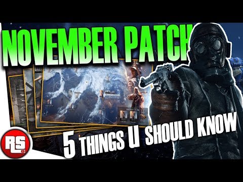 Battlefield 1 November Update ,battlefield 1 November patch,  5 things you should know , bf1 update