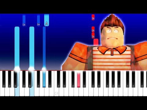 Roblox Song - Slaying in Roblox (Piano Tutorial)