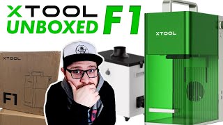 Am I TOO Excited for this xTool F1?  Diode + 1064 Desktop Galvo?!