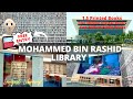 [4K] First Look Inside MOHAMMED BIN RASHID LIBRARY!! | MBR Library in Dubai Walking Tour