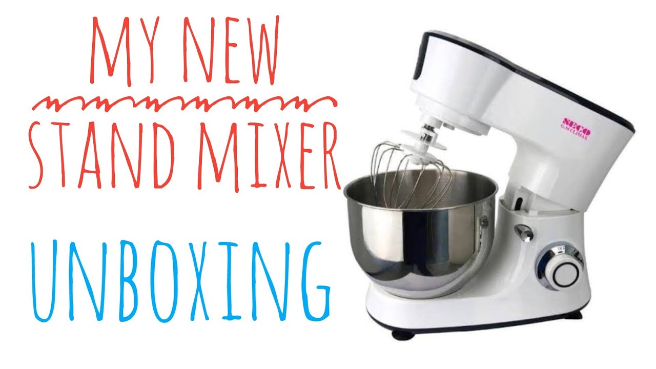 unboxing my new stand mixer stand mixer cook with umbreen YouTube