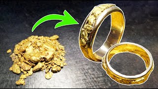 I Found Gold Then Turned It Into Wedding Rings!!