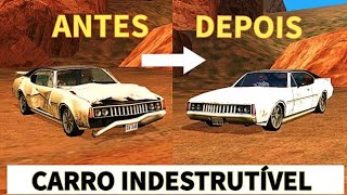 GTA SAN ANDREAS CARRO INDESTRUTIVEL!!! SEM DAMAGE!!! 