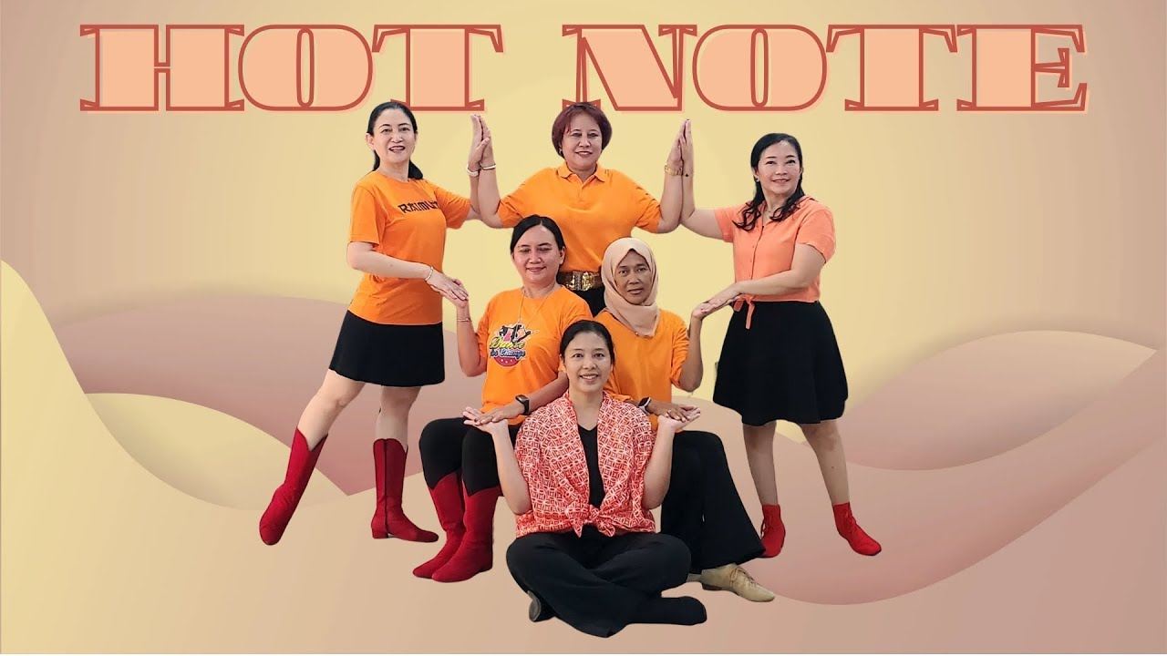 Hot Note - Line Dance - Lilian Lo (HK) & Jung Hee Min (KOR) - May 2025 Hot Note - Line Dance - Lilian Lo (HK) & Jung Hee Min (KOR) - May 2025