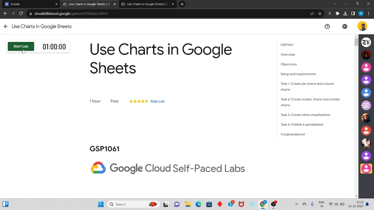 Use Charts in Google Sheets || Level-2 Arcade Solution || Google Cloud ...