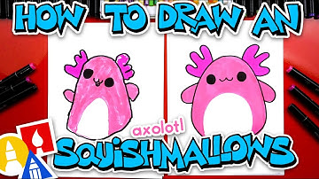 How To Draw A Squishmallows Axolotl