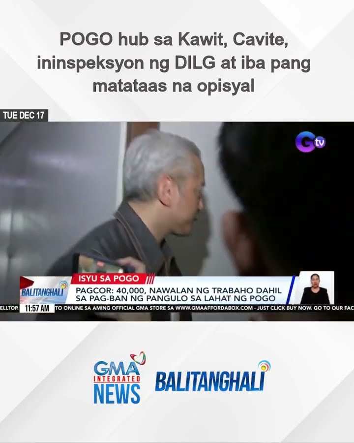 POGO hub sa Kawit, Cavite, ininspeksyon ng DILG at iba pang matataas na opisyal | Balitanghali