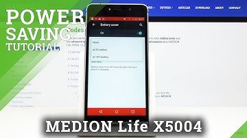 MEDION Life X5004 Battery Saver / How to Save Power