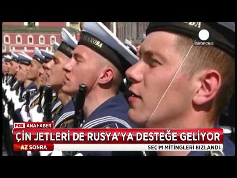 Çin jetleri de Rusya'ya desteğe geliyor