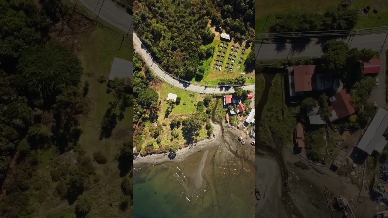 📍Quellon, Chiloé #quellon #reels #chiloe #djimini2 #cinematic #sunset #vlog #surdechile #chile