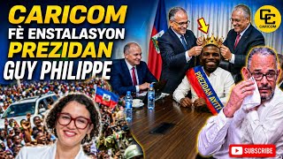 02MAI💪CARICOM ENSTALE GUYPHILIPE 59ÈM PREZIDAN NAN PALÈ NASYONAL CPT A KRAZE PLAT ALIX REVOKE 