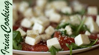 ЖАРЕНЫЙ АРБУЗ с Сыром ФЕТА 🍉 Оригинальный Салат с Арбузом и Сыром ✧ Ирина Кукинг ЖАРЕНЫЙ АРБУЗ с Сыром ФЕТА 🍉 Оригинальный Салат с Арбузом и Сыром ✧ Ирина Кукинг