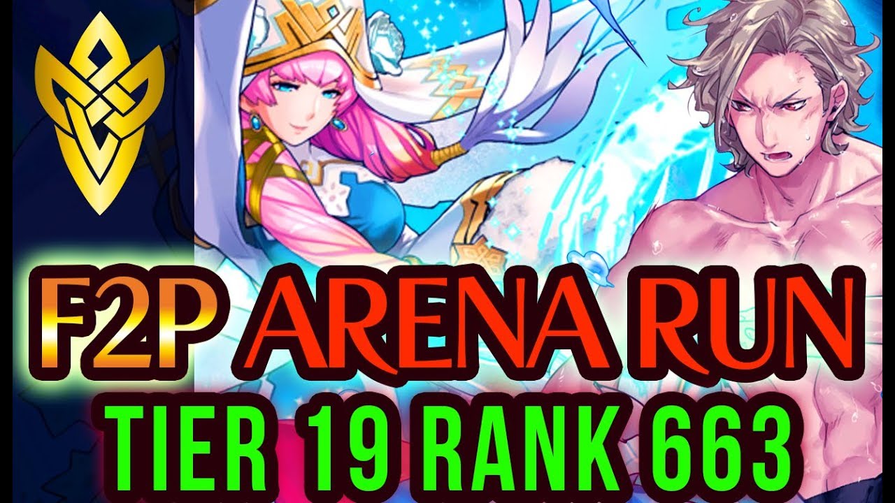 F2P FEH Arena Run - Tier 19 - Fastest Way To Stay In Tier 20