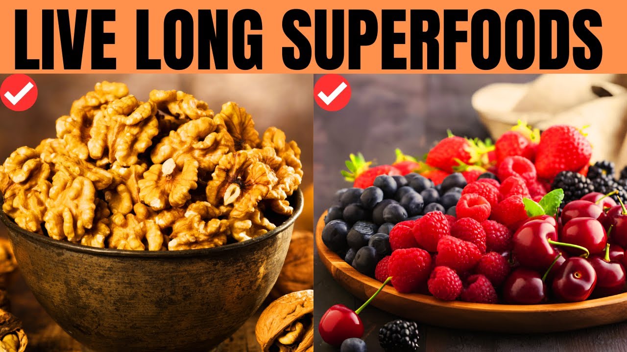 These 5 SUPERFOODS That Can Help You LIVE LONGER | Super Foods |Top ...