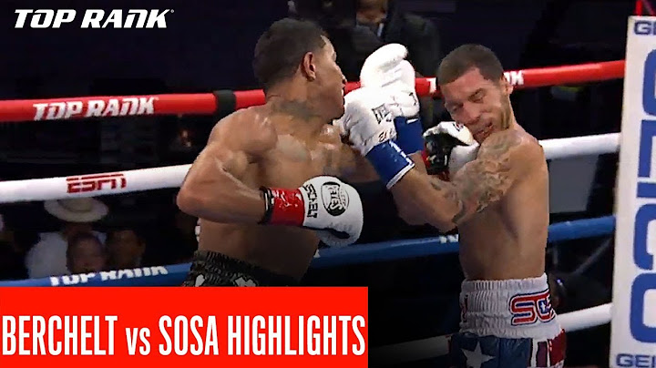 Miguel Berchelt Knocks Out Jason Sosa To Retain Championship