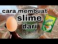 Cara membuat slime dari telur dan sunlight
