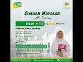 Doakan yah kakak Fildzah jadi hafiz 30 juz Aamiin #shortsvideo