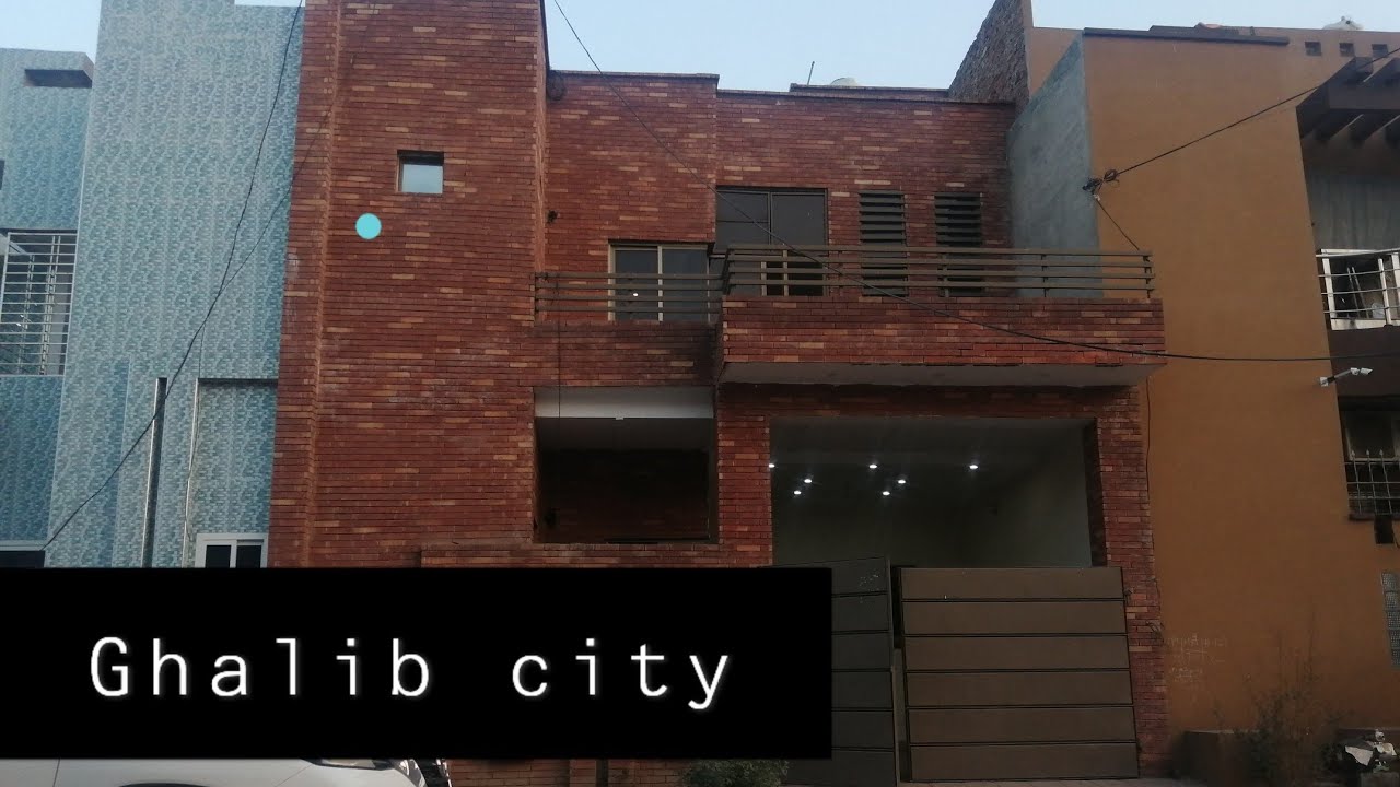 5 marla house for sale ghalib city 208 chak road Faisalabad canal road