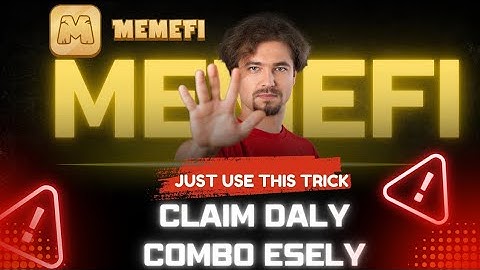 memefi Daily combo | memefi new trick combo | memefi new update today | memefi task complete
