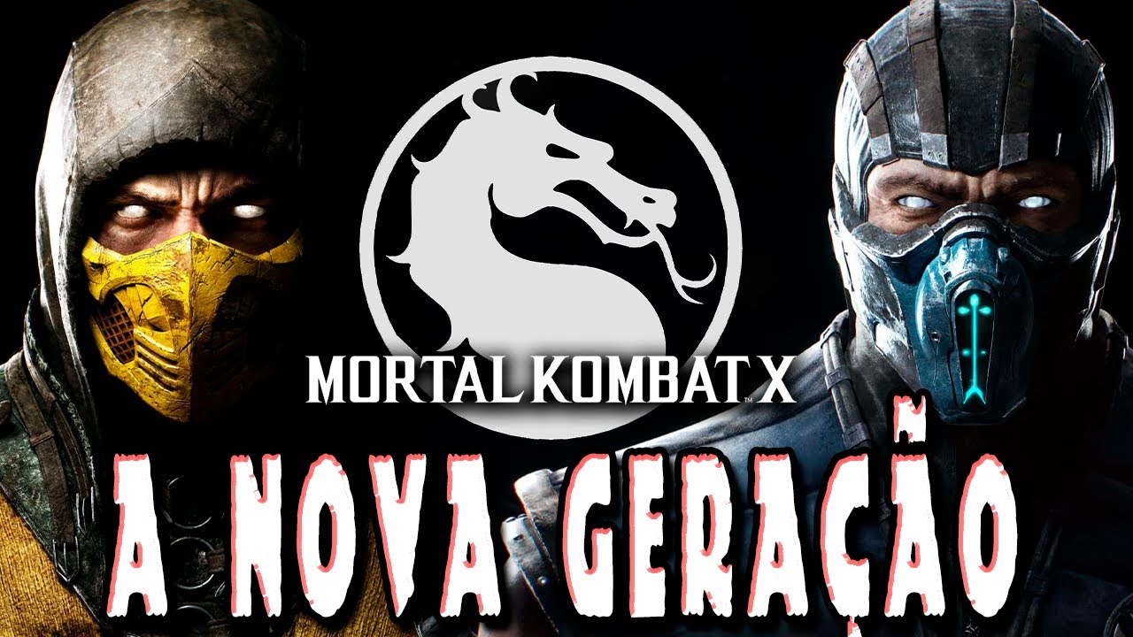 A nova geração de guerreiros Mortal Kombat X - Saga Mortal Kombat