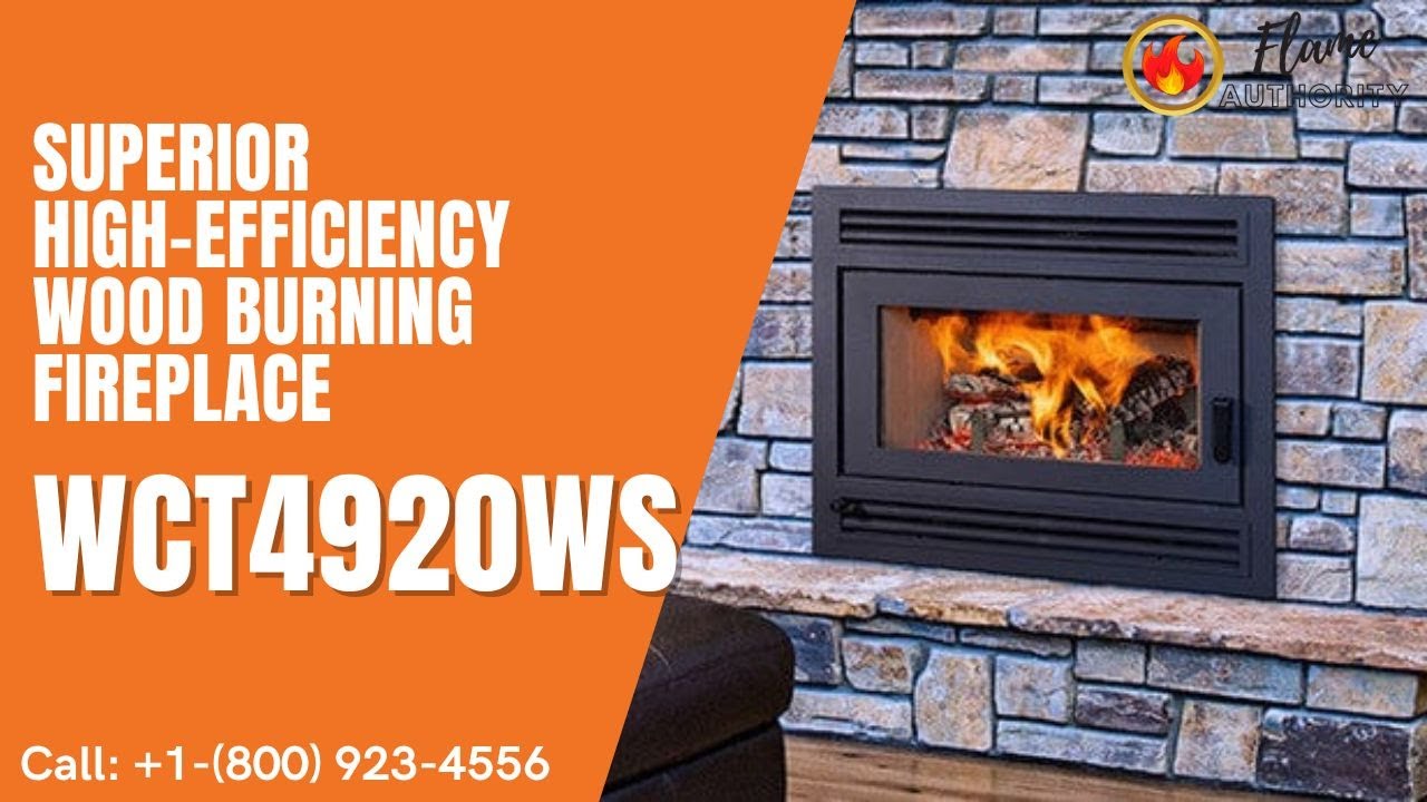 Superior High Efficiency Wood-Burning Fireplace WCT4920WS