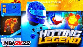 I Hit LEGEND On NBA 2K22 Next Gen ! Live Reaction + All Legend &amp; Tiger Reward Showcase !