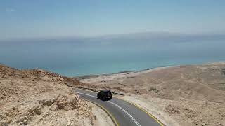 Amazing Aerial View of the Dead Sea Cliffs  in Israel in 4k - Drone Cinematography by Tal Hanoci